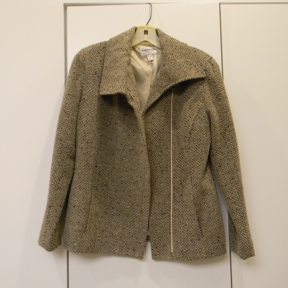 Emanuel Ungaro asymetrical collar hourglass jacket - Picture 2 of 8